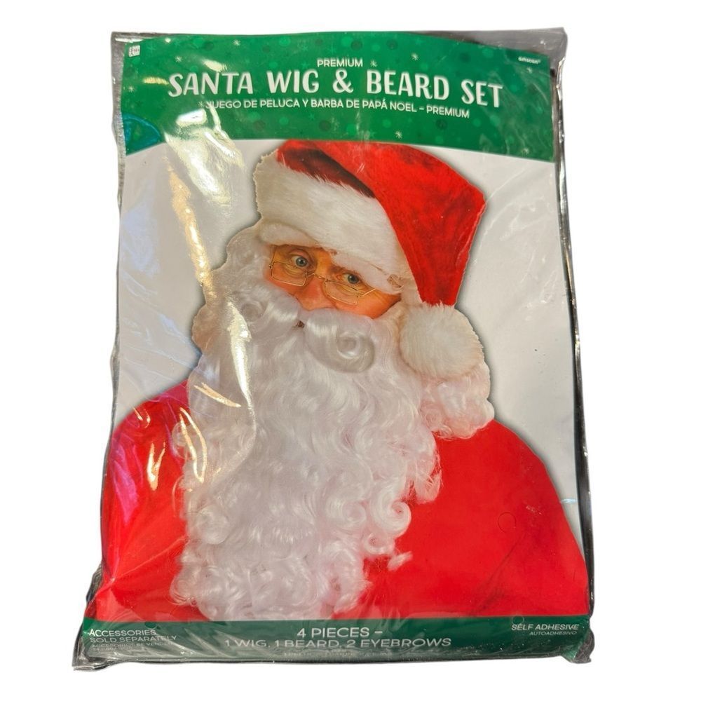 Santa Wig & Beard Set